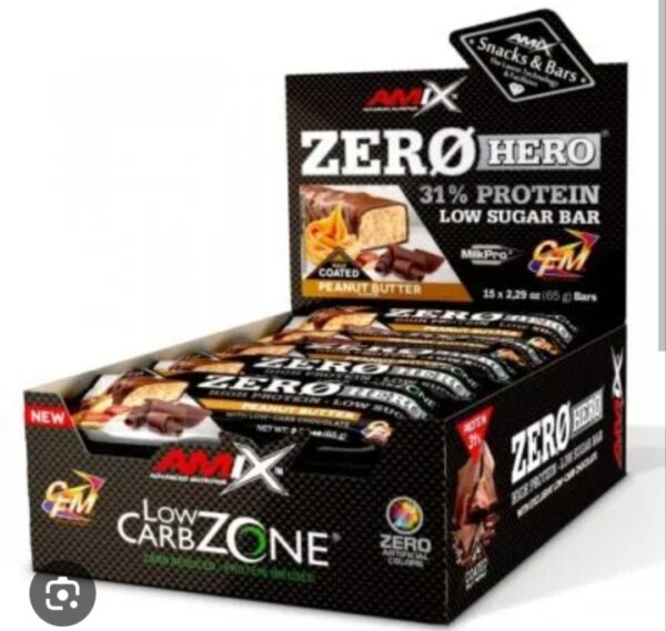 Zero Hero proteín bar 15*60 gr